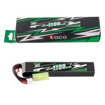Wholesale Gens Water BB Gun Battery 2S/3S 7.4V 11.1V 1100mAh 1300mAh 1400mAh 30C 40C XT30/SM Plug Tamiya SM Connector RC Parts